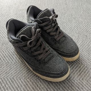 ジョーダン(Jordan Brand（NIKE）)のaj3 wool　26.5cm 中古　箱なし！(スニーカー)