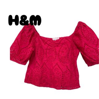 エイチアンドエム(H&M)のＨ＆Ｍ トップス(シャツ/ブラウス(半袖/袖なし))