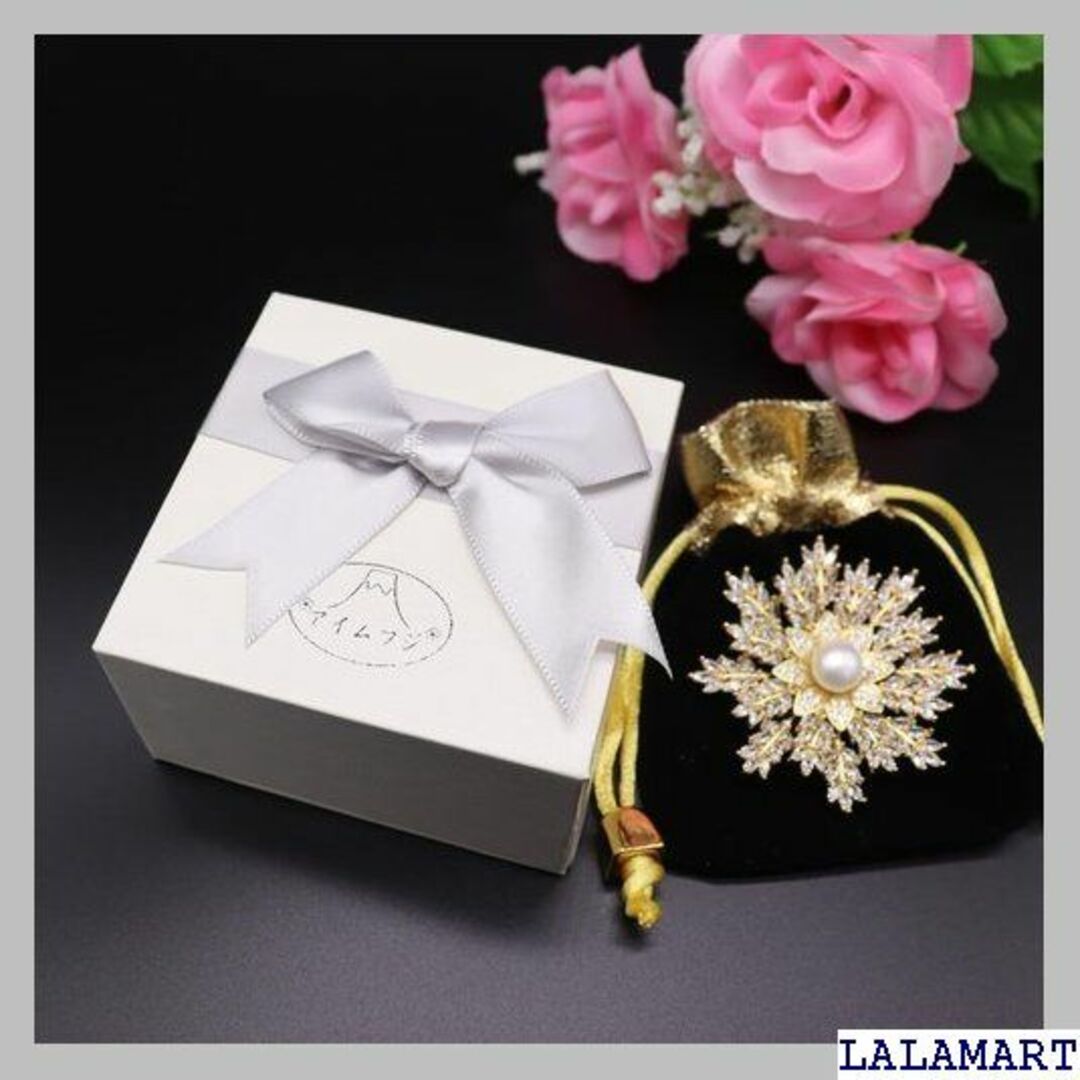 ☆人気商品 綺麗な雪花ダイヤモンドコサージュレディースパー のプレゼント 394 レディースのレディース その他(その他)の商品写真