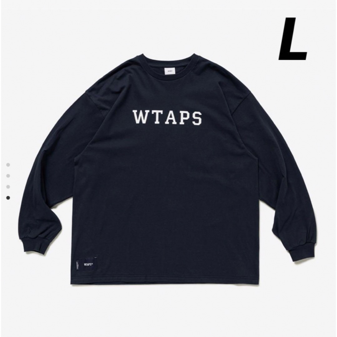 W)taps(ダブルタップス)のwtaps ダブルタップス COLLEGE LS COTTON カレッジ L メンズのトップス(Tシャツ/カットソー(七分/長袖))の商品写真