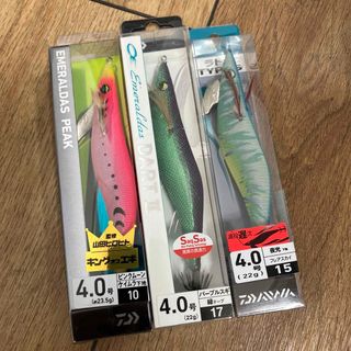 ダイワ(DAIWA)のダイワ　エメラルダス　ラトルタイプS ダートⅡ 4.0号　3コセット　春イカ用(ルアー用品)