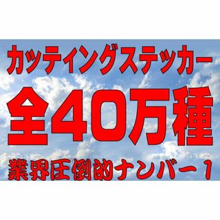 789即納⭐カッティングステッカー⭐オーダーメイドで作成します⭐最安値達成(ステッカー)