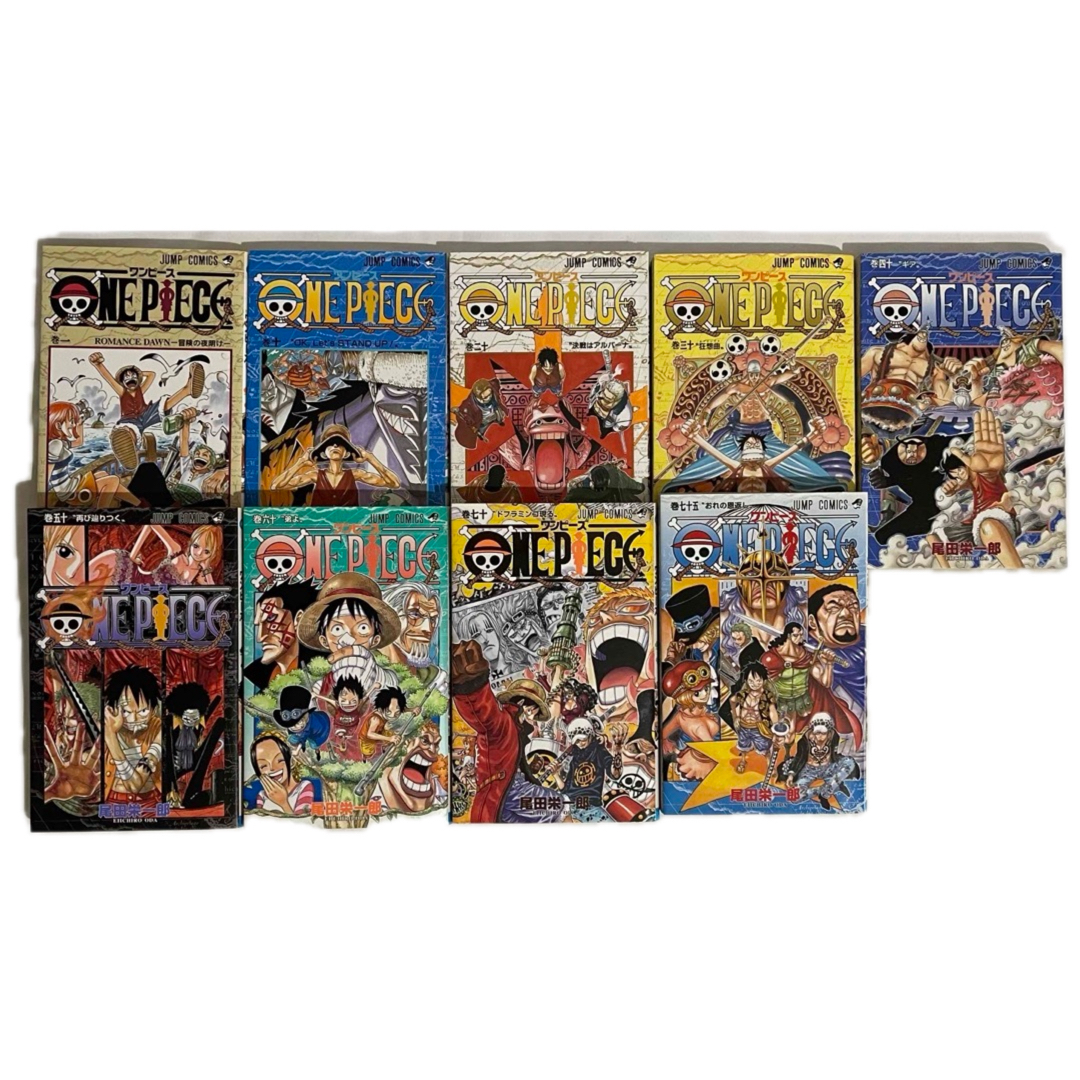 ONE PIECEコミック1-75巻セット【初版複数】 | フリマアプリ ラクマ