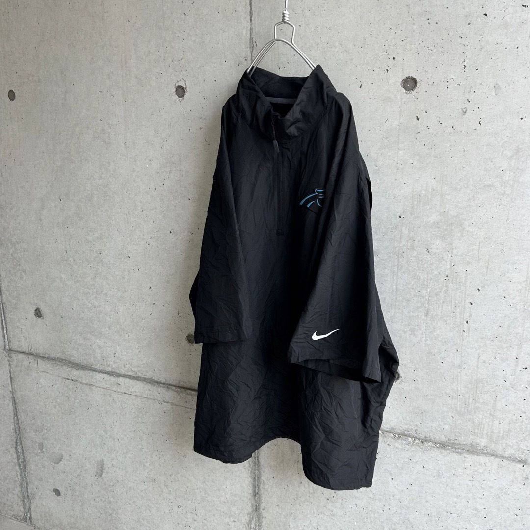 NIKE(ナイキ)のNIKE carolina panthers ハーフジップ　プルオーバー メンズのトップス(Tシャツ/カットソー(半袖/袖なし))の商品写真