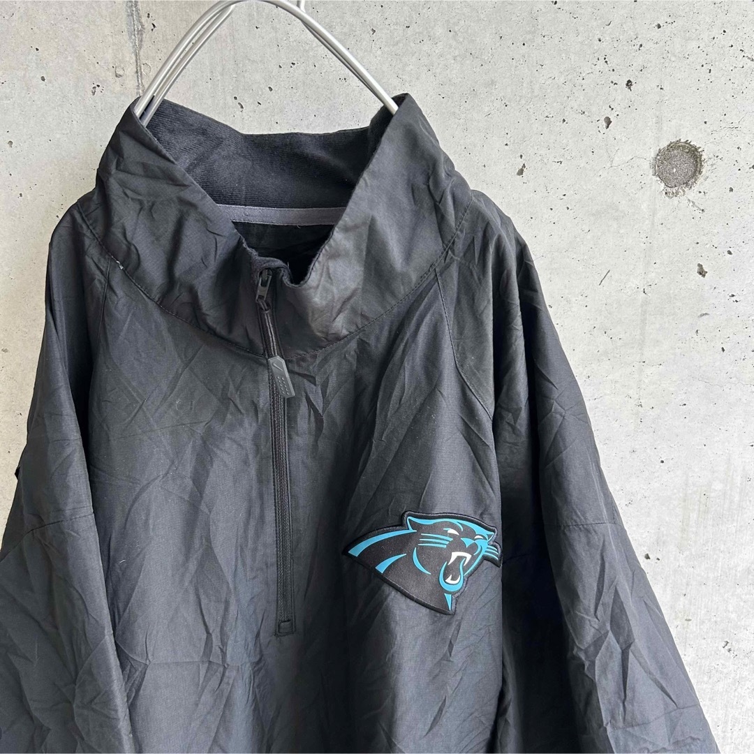 NIKE(ナイキ)のNIKE carolina panthers ハーフジップ　プルオーバー メンズのトップス(Tシャツ/カットソー(半袖/袖なし))の商品写真