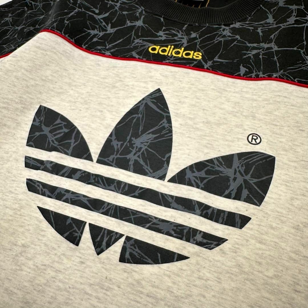 純正サイト 【80sデサント製】激レア　銀タグ adidas ビッグトレフォイル　スウェット