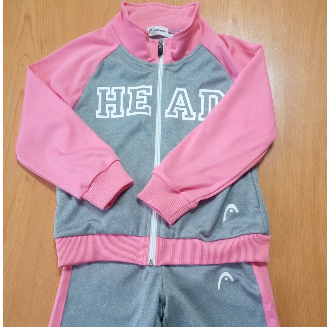 HEAD(ヘッド)のジャージ　上下　HEAD　120 キッズ/ベビー/マタニティのキッズ服女の子用(90cm~)(その他)の商品写真