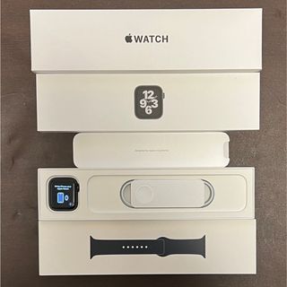 アップルウォッチ(Apple Watch)のApple Watch SE第1世代GPS44mmスペースグレイ未使用ベルト(その他)