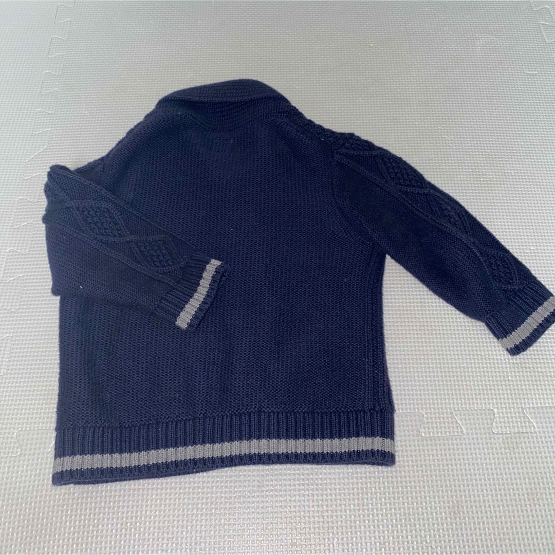 babyGAP(ベビーギャップ)のbaby GAP ニットカーディガン　80cm キッズ/ベビー/マタニティのベビー服(~85cm)(カーディガン/ボレロ)の商品写真