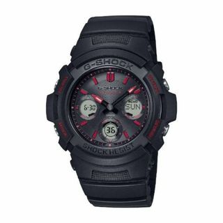 ジーショック(G-SHOCK)の超人気モデル　カシオ　G-SHOCK　AWG-M100FP-1A4JR(腕時計(アナログ))