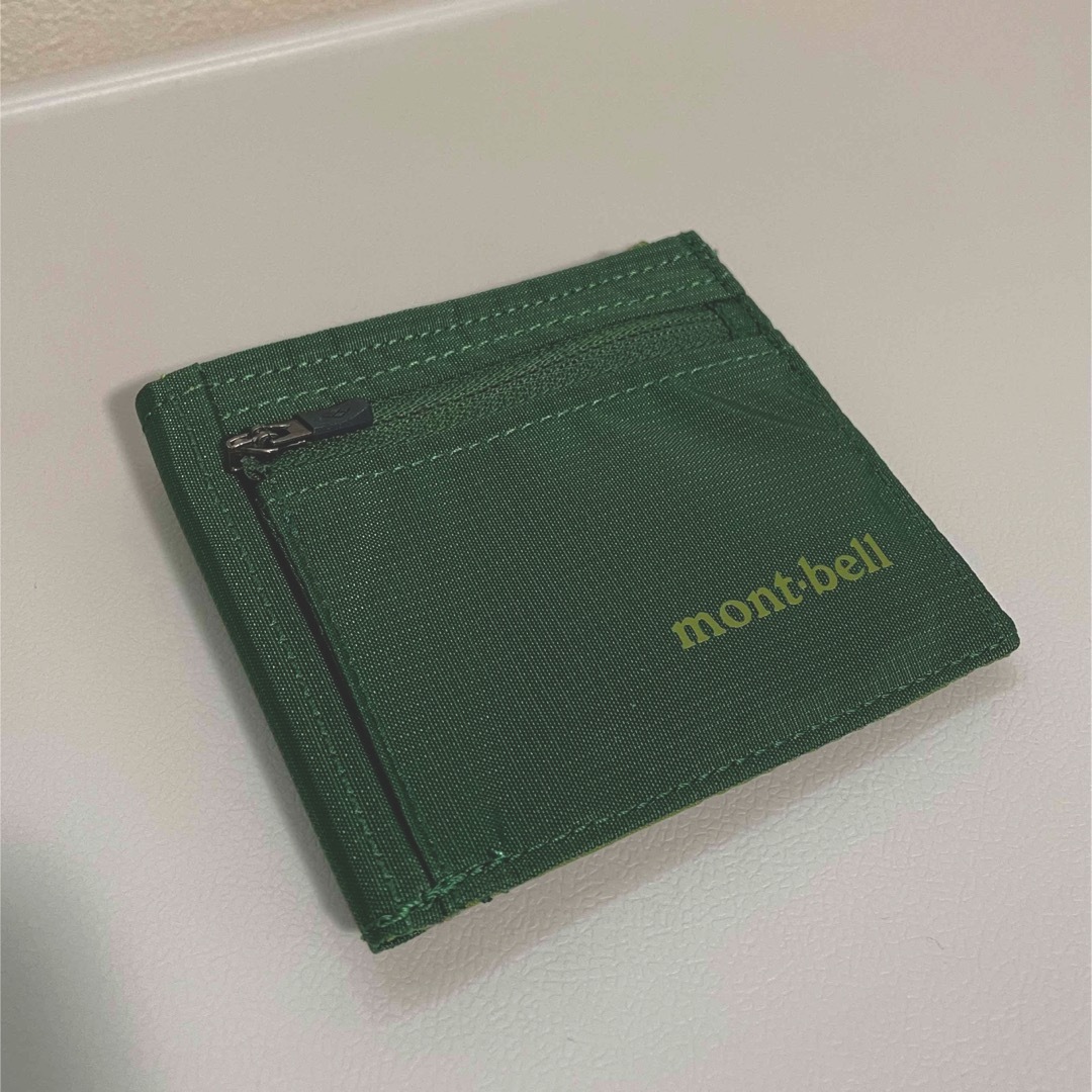 mont bell(モンベル)のモンベル　フラットワレット　グリーン メンズのファッション小物(折り財布)の商品写真