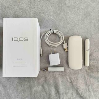 アイコス(IQOS)のIQOS 3 DUO ホワイト(タバコグッズ)