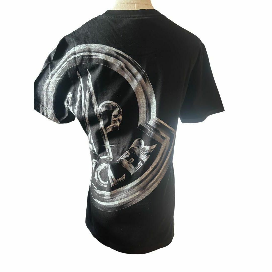 モンクレール ビックロゴ Tシャツ XS ブラック 新品未使用