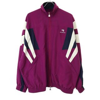 バレンシアガ(Balenciaga)のBALENCIAGA バレンシアガ Sporty B Tracksuit Jacket トラックジャケット パープル 34 675473 TKO48(その他)