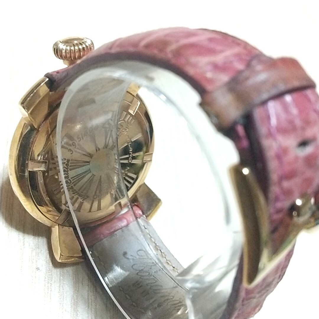GaGa MILANO(ガガミラノ)のガガミラノ マヌアーレ40 レディース腕時計 400本限定 レディースのファッション小物(腕時計)の商品写真
