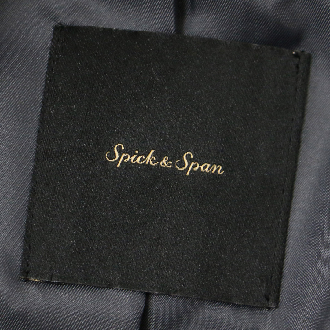 Spick & Span(スピックアンドスパン)のSpick&Span スピックアンドスパン ジャケット テーラード グレー36(S) シングル ツイード ウールブレンド アウター 大人 きれいめ オフィス カジュアル ビジネス 秋冬【レディース】【中古】 レディースのジャケット/アウター(テーラードジャケット)の商品写真