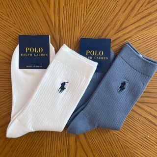 ポロラルフローレン(POLO RALPH LAUREN)の【新品・未使用】ポロラルフローレン★靴下★レディース★2足セット(ソックス)