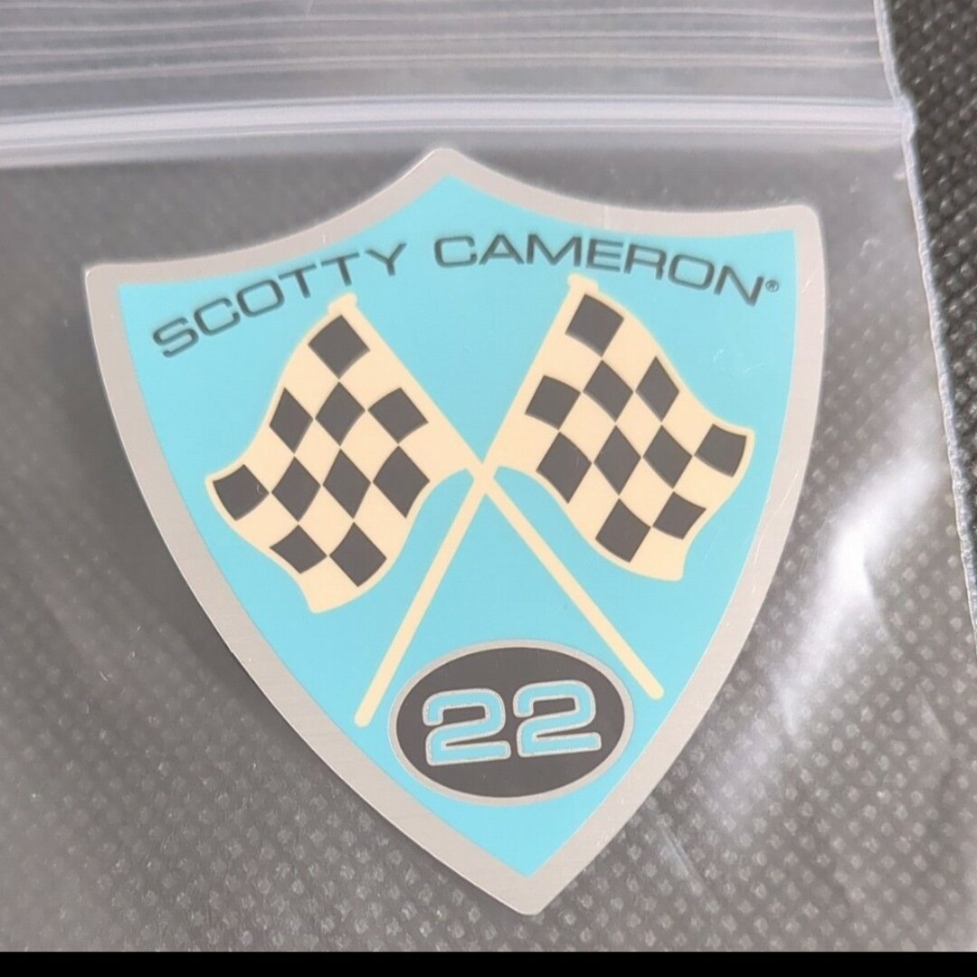 Scotty Cameron(スコッティキャメロン)の送料無料 新品 スコッティキャメロン ステッカー 4枚セット スポーツ/アウトドアのゴルフ(その他)の商品写真
