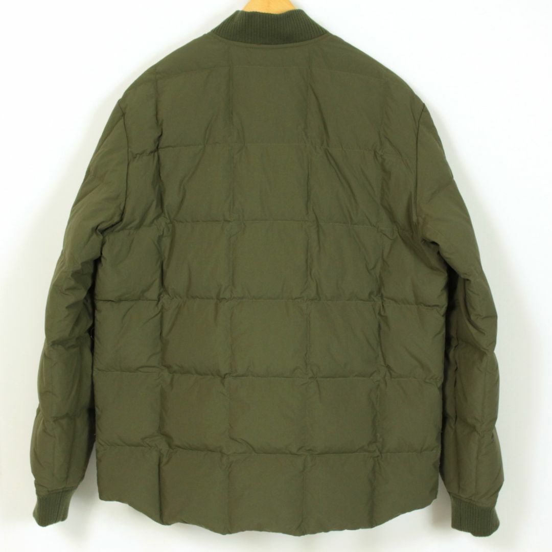 WOOLRICH(ウールリッチ)のWOOLRICH　ダウンジャケット　ボンバータイプ　ダークグリーン　サイズL メンズのジャケット/アウター(ダウンジャケット)の商品写真