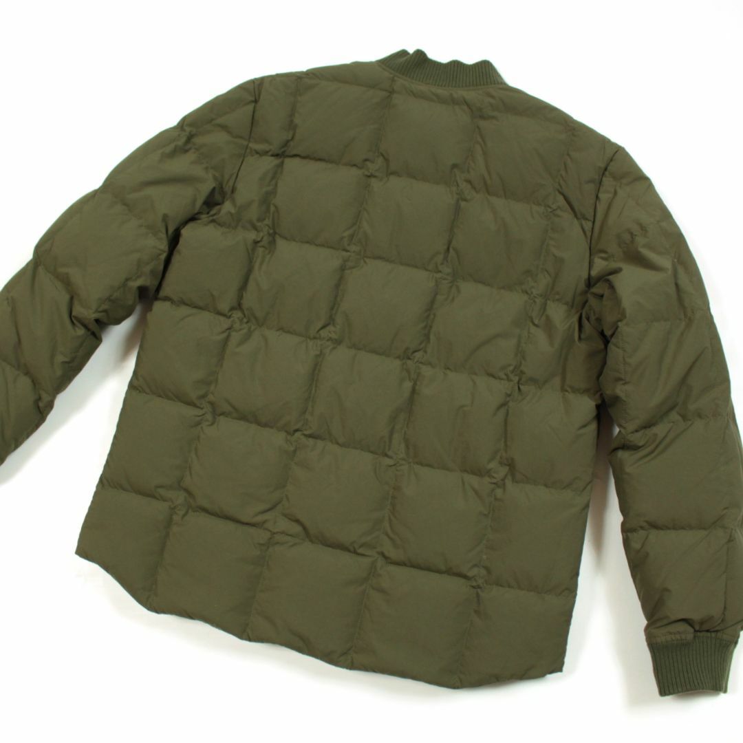 WOOLRICH(ウールリッチ)のWOOLRICH　ダウンジャケット　ボンバータイプ　ダークグリーン　サイズL メンズのジャケット/アウター(ダウンジャケット)の商品写真