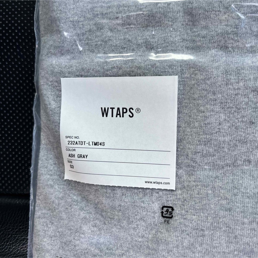 W)taps(ダブルタップス)のWTAPS COLLEGE LS GRAY L グレー ダブルタップス メンズのトップス(Tシャツ/カットソー(七分/長袖))の商品写真