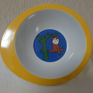 ミッフィー(miffy)のメパル☆新品☆ディック・ブルーナおさるさんメラミンボウル(食器)