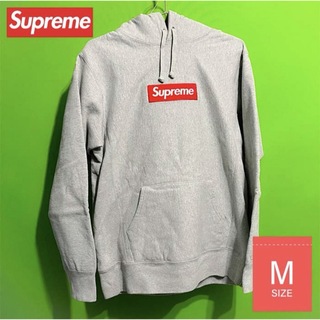 シュプリーム(Supreme)のSupreme Box Logo Hooded Sweatshirt グレー M(パーカー)