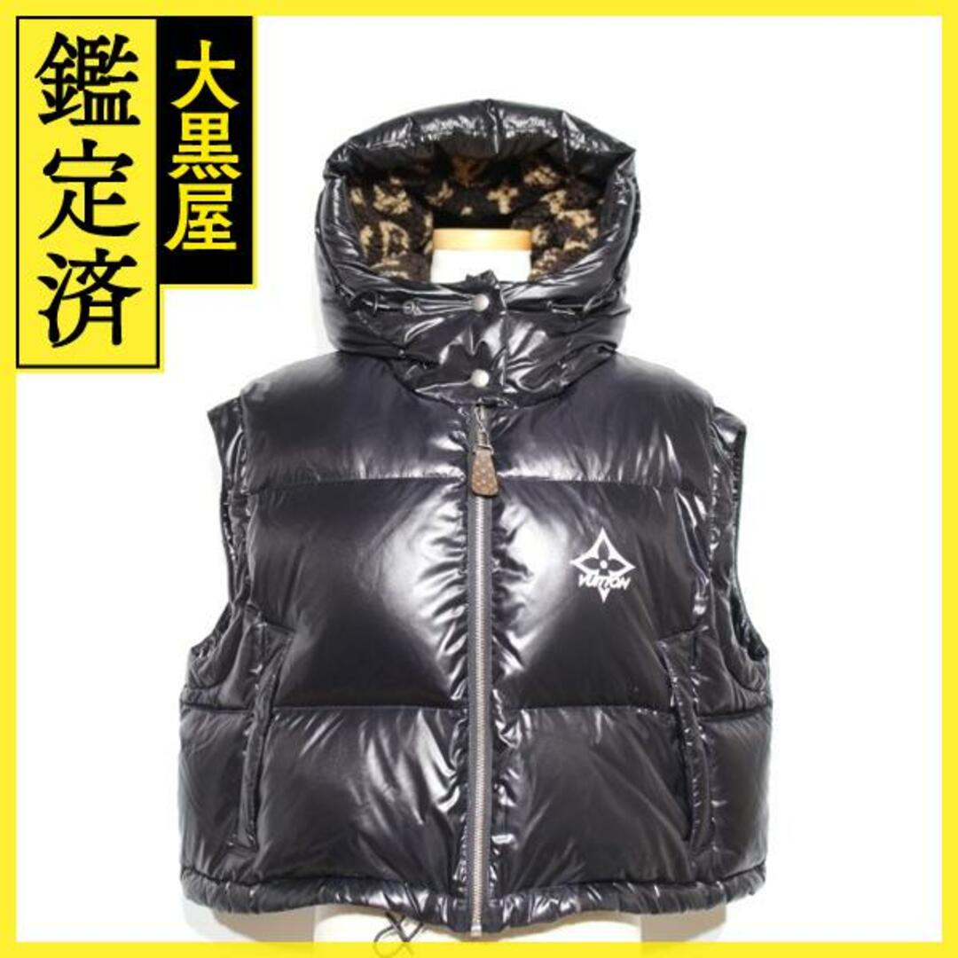 HERMES - ルイヴィトン　グロッシースリーブレスパファジャケット　レディース38　【200】