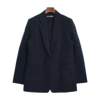 セオリーリュクス(Theory luxe)のtheory luxe セオリーリュクス カジュアルジャケット 40(M位) 紺 【古着】【中古】(テーラードジャケット)