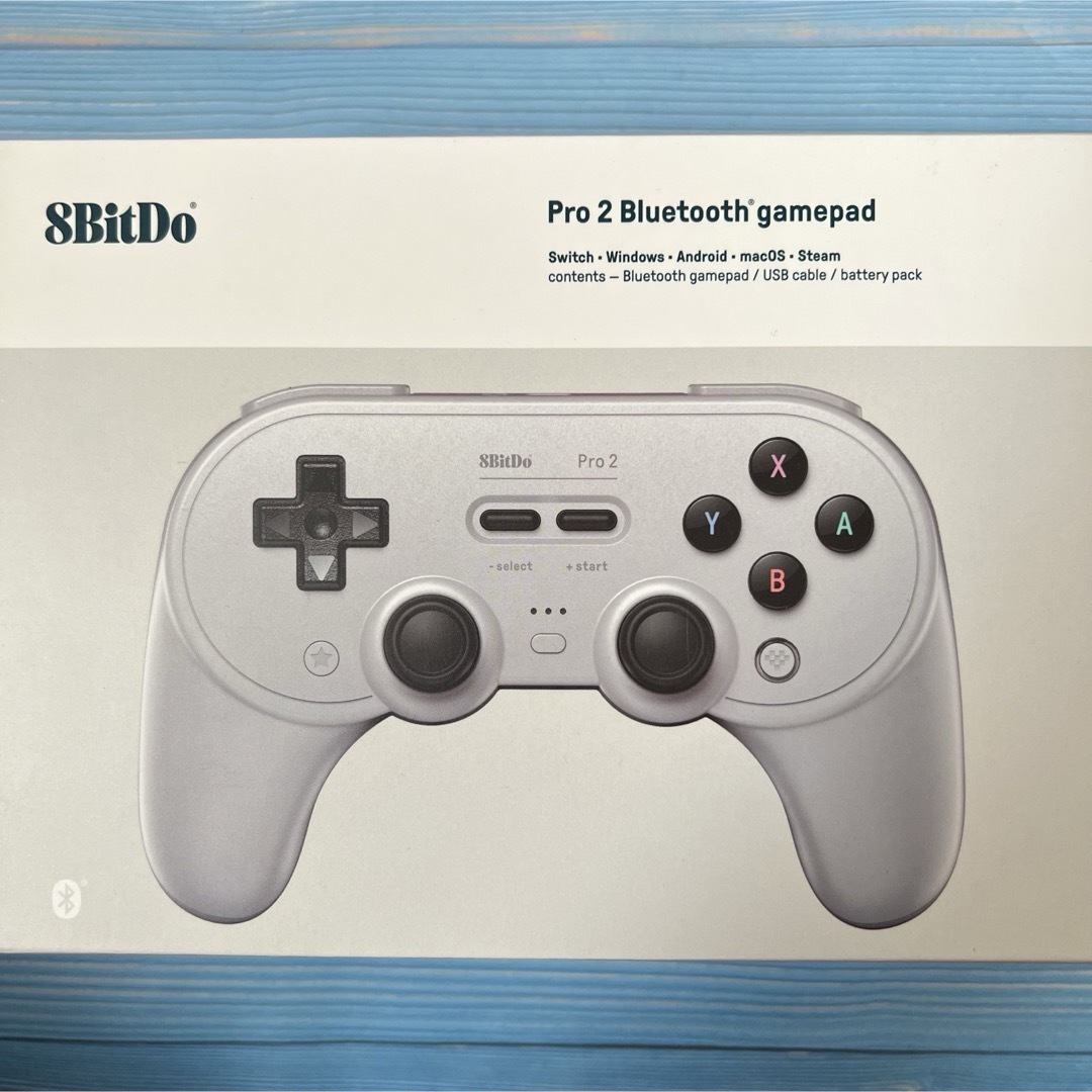 新品未使用 8BitDo Pro2 コントローラー ゲームパッド プロコン エンタメ/ホビーのゲームソフト/ゲーム機本体(その他)の商品写真