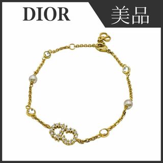 Christian Dior - 【至高の逸品】80s 刻印 Dior ブレスレット ゴールド 