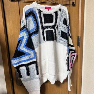 シュプリーム(Supreme)のSupreme Chenille Logo Sweater(ニット/セーター)