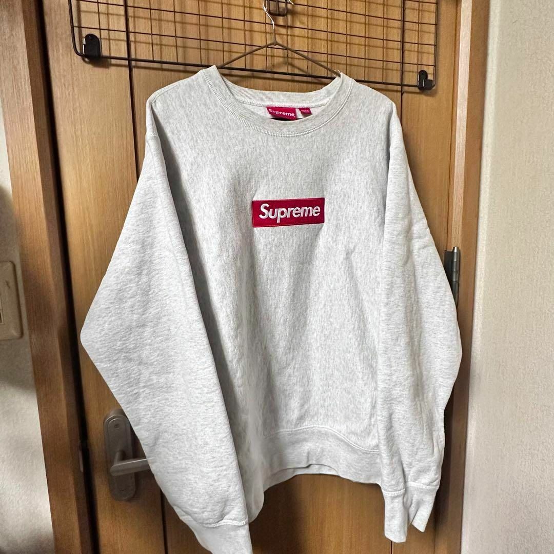 スウェット Supreme - supreme boxlogo crew neck
