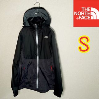 ザノースフェイス(THE NORTH FACE)のノースフェイス　ナイロンジャケット　ナイロンパーカー　ブラック　メンズS(ナイロンジャケット)