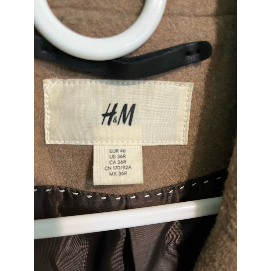 H&M(エイチアンドエム)のH&M ロングコート メンズのジャケット/アウター(チェスターコート)の商品写真