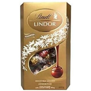 リンツ(Lindt)のリンツ LINDT リンドール LINDOR アソート ゴールド 4種 個包装(菓子/デザート)