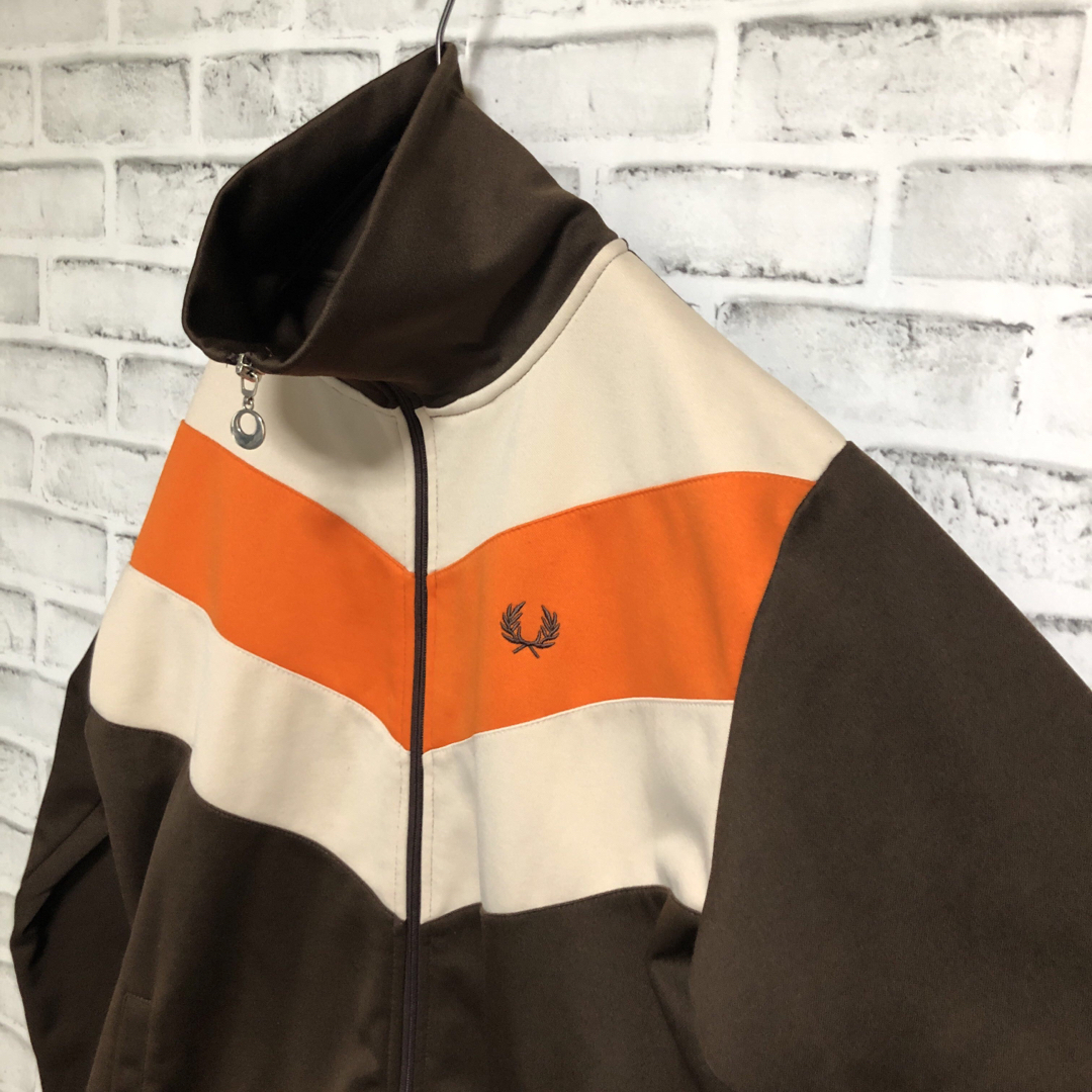 FRED PERRY - 希少ブラウンベージュL⭐️80s Fred Perry トラック