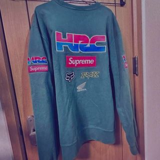 シュプリーム(Supreme)のSupreme 19FW/Honda Fox Racing Crewneck(トレーナー/スウェット)