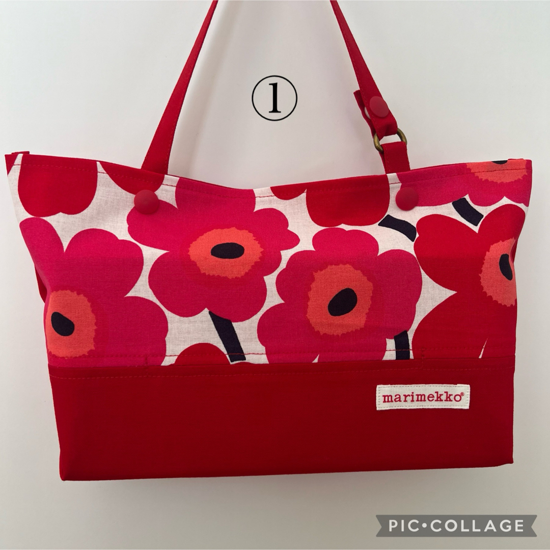 marimekko(マリメッコ)のやっちゃん様専用　ボックスティッシュケース　レッド インテリア/住まい/日用品のインテリア小物(ティッシュボックス)の商品写真