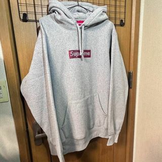 シュプリーム(Supreme)のsupreme swarovski box logo hooded(パーカー)