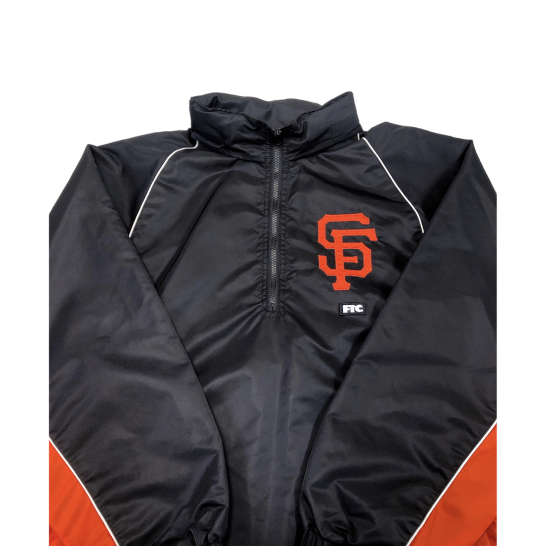 FTC(エフティーシー)のFTC x SAN FRANCISCO GIANTS ハーフジップ ジャケット メンズのジャケット/アウター(ナイロンジャケット)の商品写真