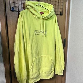 シュプリーム(Supreme)のSupreme × KAWS/21SS/Chalk Logo Hooded(パーカー)