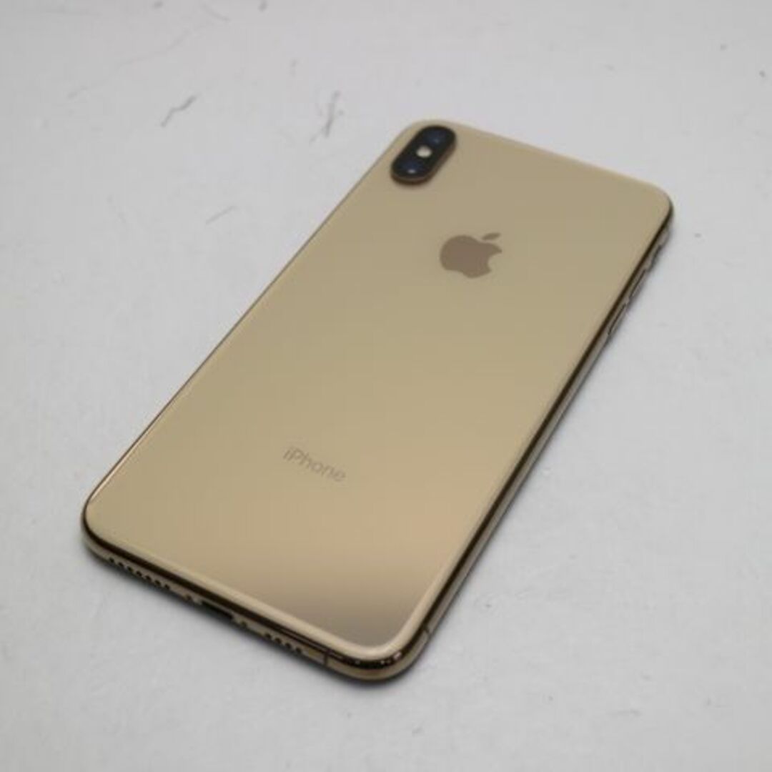 iPhone(アイフォーン)のSIMフリー iPhoneXS MAX 512GB ゴールド 本体  M222 スマホ/家電/カメラのスマートフォン/携帯電話(スマートフォン本体)の商品写真