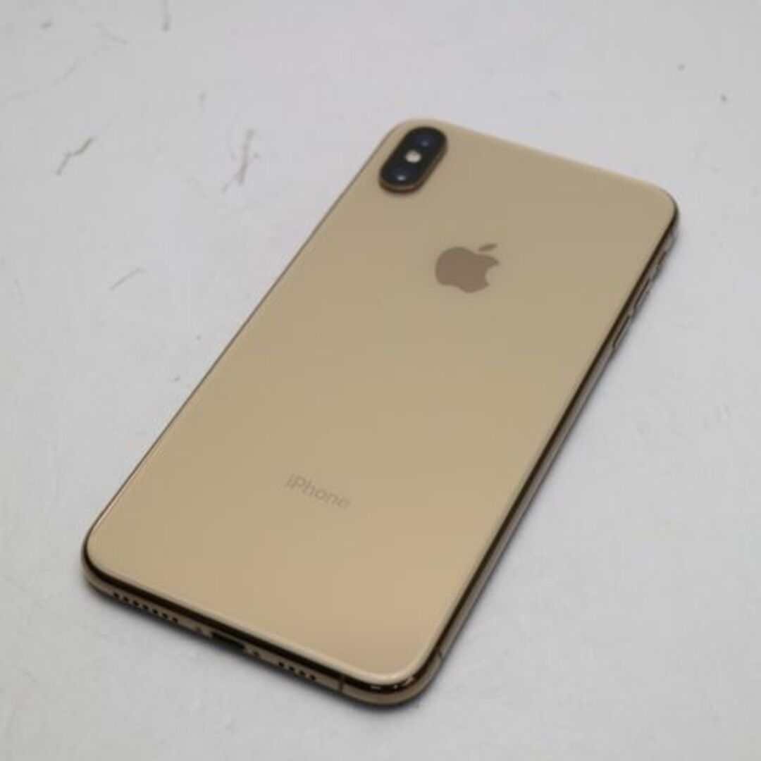 iPhone - 超美品 SIMフリー iPhoneXS MAX 64GB ゴールド 白ロム の通販