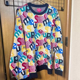 シュプリーム(Supreme)のSupreme  19AW Scatter Text Crewneck(スウェット)