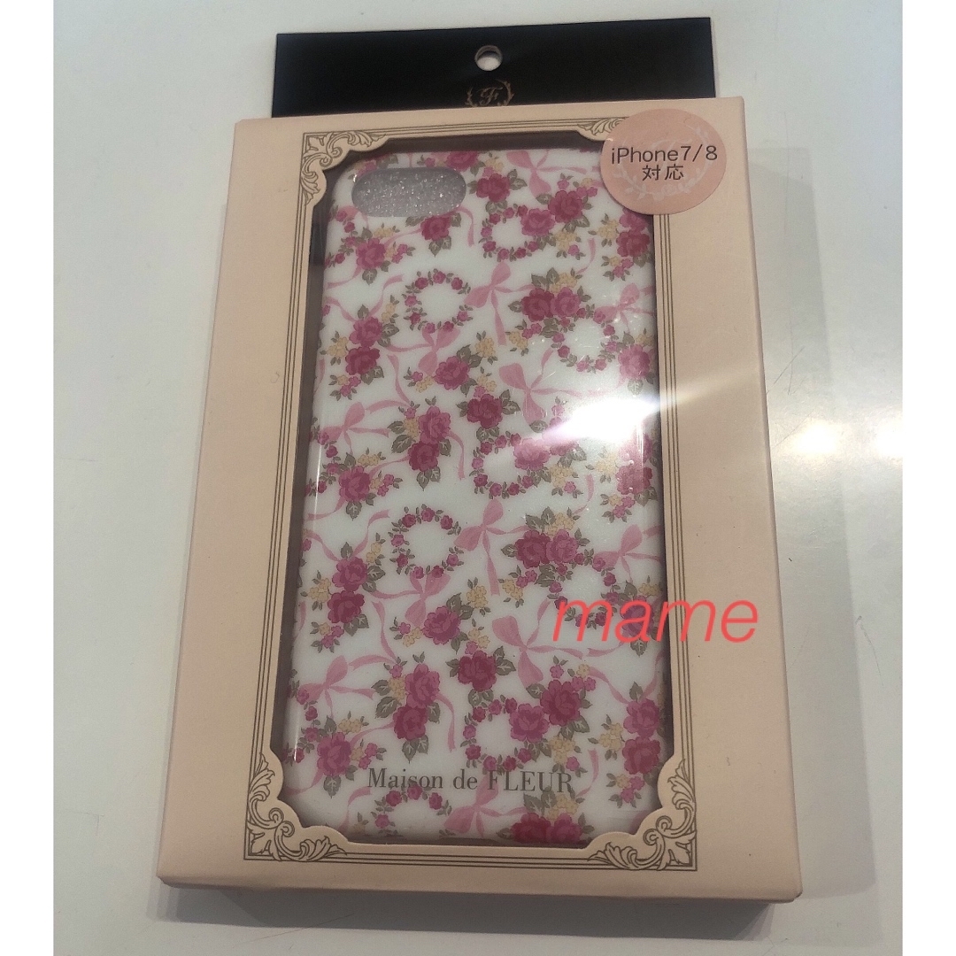 Maison de FLEUR(メゾンドフルール)の新品✨️ ローズリボンiPhone7/8ケース☆メゾンドフルール スマホ/家電/カメラのスマホアクセサリー(iPhoneケース)の商品写真