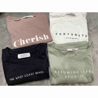 Tシャツ4点セット(Tシャツ(半袖/袖なし))