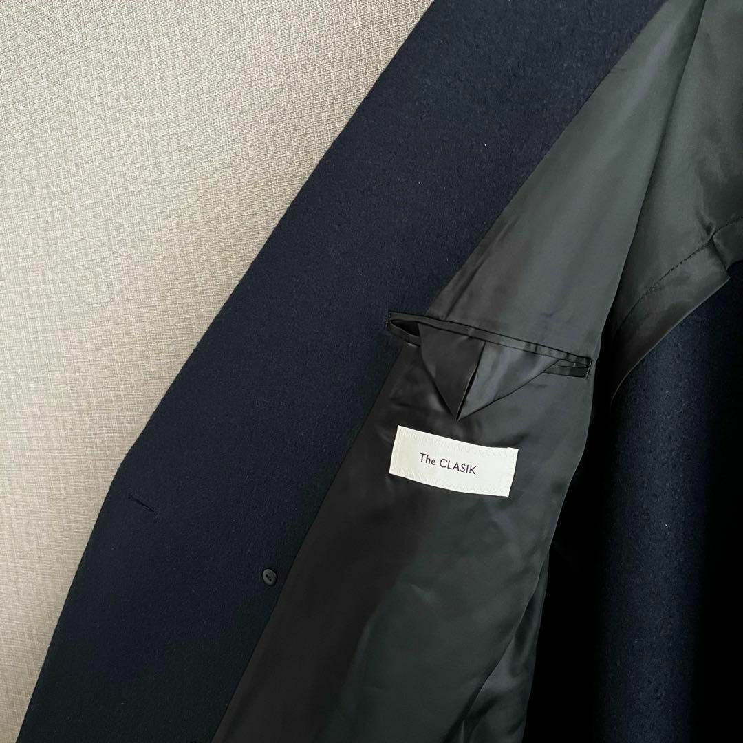 THE RERACS(ザリラクス)の美品 23AW The CLASIK DOUBLE BREAST COAT メンズのジャケット/アウター(チェスターコート)の商品写真