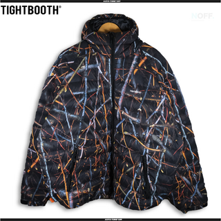 【値下げ中】TIGHTBOOTH LIGHT ダウンジャケット CAMO XL(ダウンジャケット)