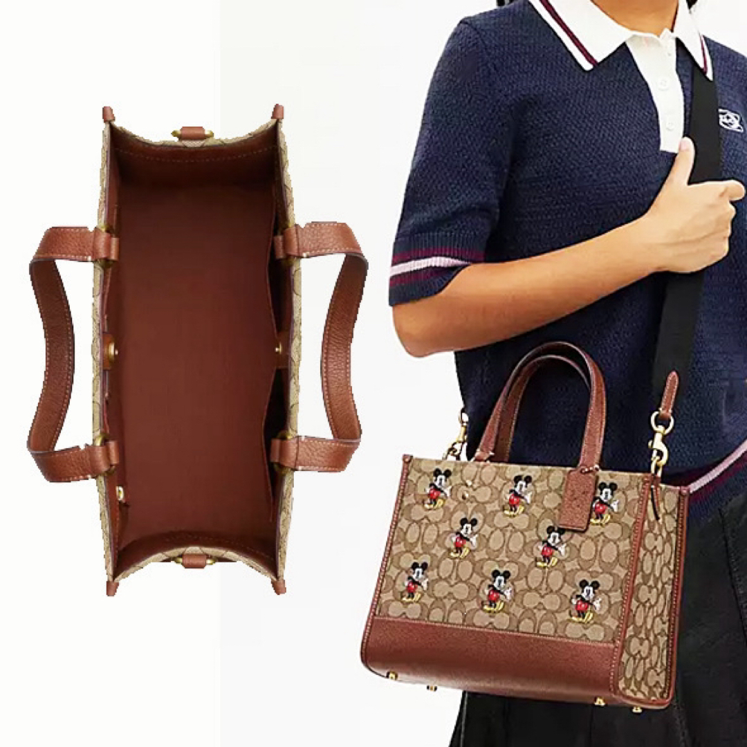 COACH - COACH ディズニー ミッキーマウス ショルダーバッグ COACH - COACH ディズニー ミッキーマウス ショルダーバッグ
